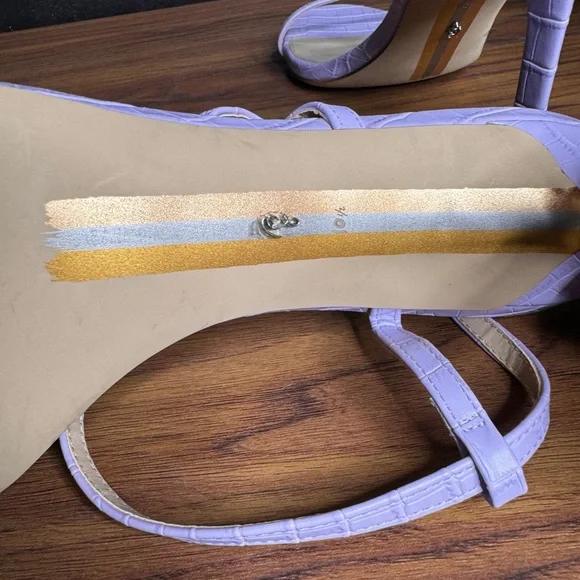 Sam Edelman Doran Sandal in Lavender Formal Holiday Party | Size 10.5 - Picture 3 of 6